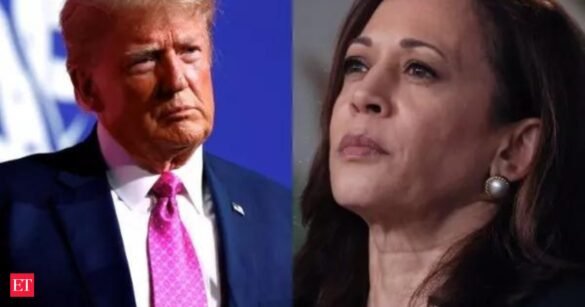 US Presidential elections 2024: Harris is ahead of Trump by a massive 7 points, says poll