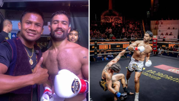 Ashish Raman Sethi Wins Best Fighter Award From Muay Thai Legend Buakaw After Beating Italian Ernesto