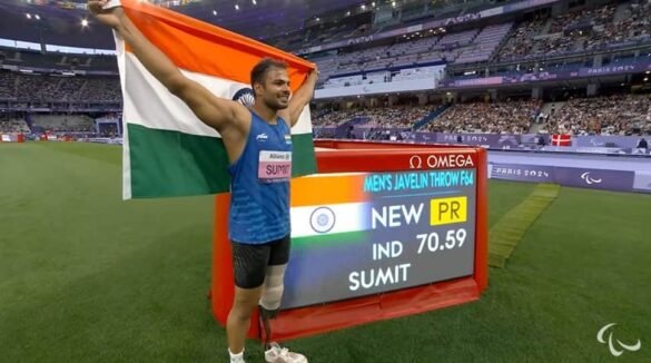 ‘Golden Boy’ Sumit Antil Secures Top Medal With 70.59m Javelin Throw; Defends Title