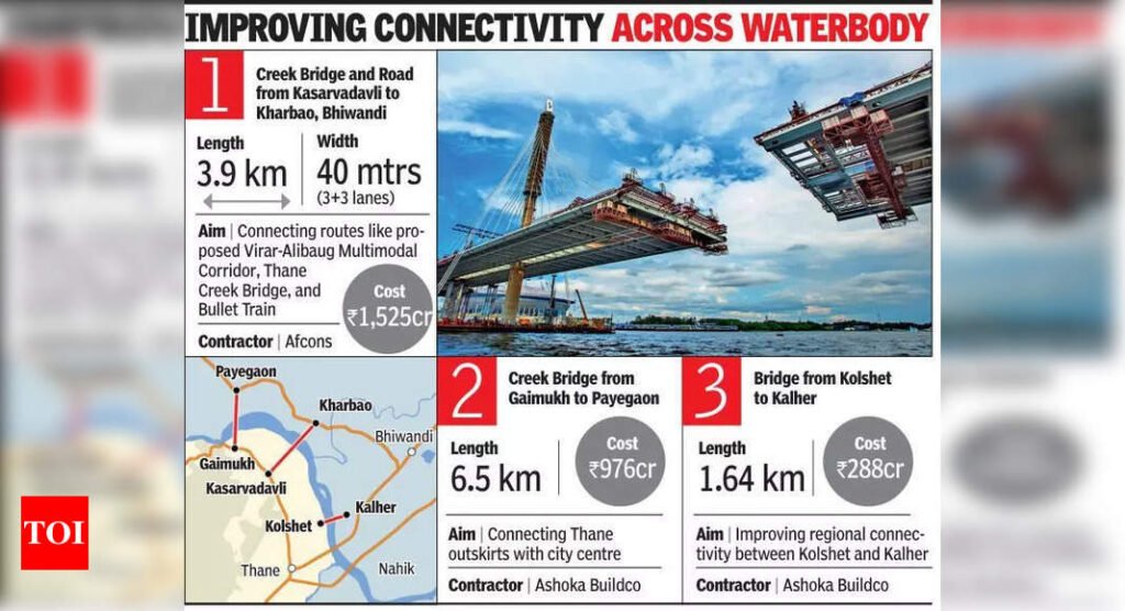 Work on bridges gains pace to ease Ghodbunder jams