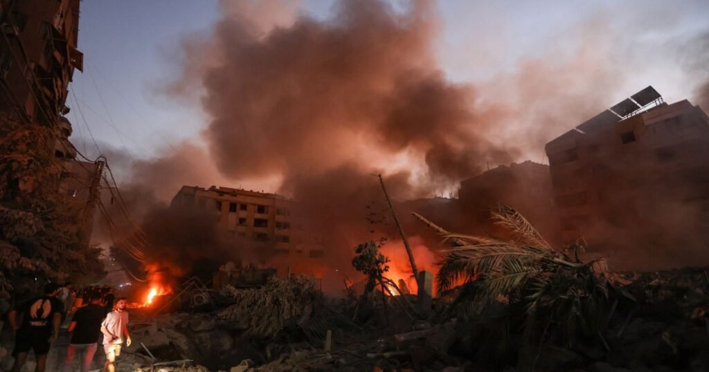 Israel Struck Hezbollah’s Headquarters In Huge Blast Targeting Militant Leader