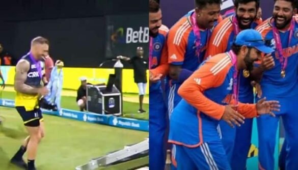 Faf du Plessis Does A Rohit Sharma, Dances Like Team India Captain After Winning CPL 2024; Video Goes Viral