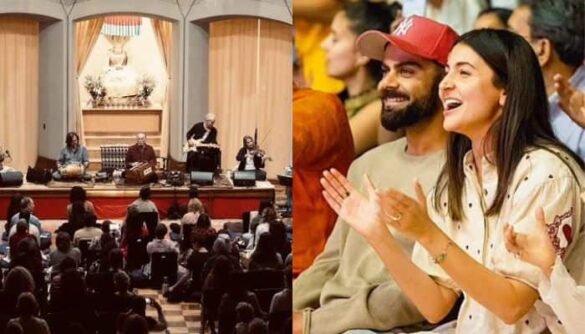 Virat Kohli Joins Krishna Das Kirtan with Anushka Sharma After India’s Loss to New Zealand; Video Goes Viral