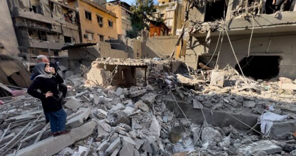 Israeli Airstrikes Kill At Least 20 In Central Beirut As Diplomats Push For Cease-Fire