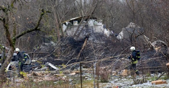 DHL Cargo Plane Crashes And Skids Into House In Lithuania, Killing At Least 1