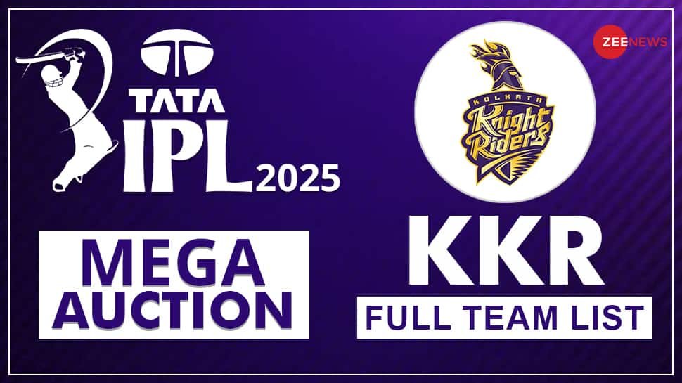 IPL 2025 KKR Squad: Check Kolkata Knight Riders Full List of  Players in IPL Mega Auction