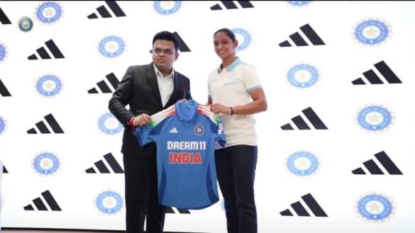 Jay Shah, Harmanpreet Kaur Unveil New ODI Jersey For Indian Team