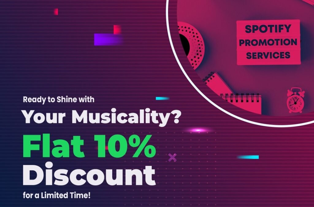 Get a 10% Discount on Spotify Promotion Services from The Tunes Club