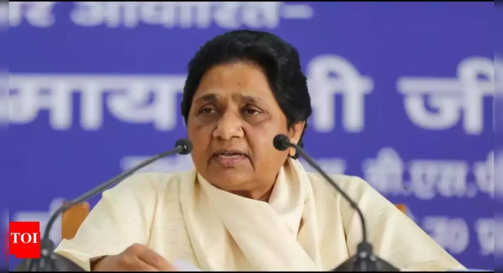 ‘Because of mistake of Congress, they are suffering’: BSP chief Mayawati on Bangladesh issue