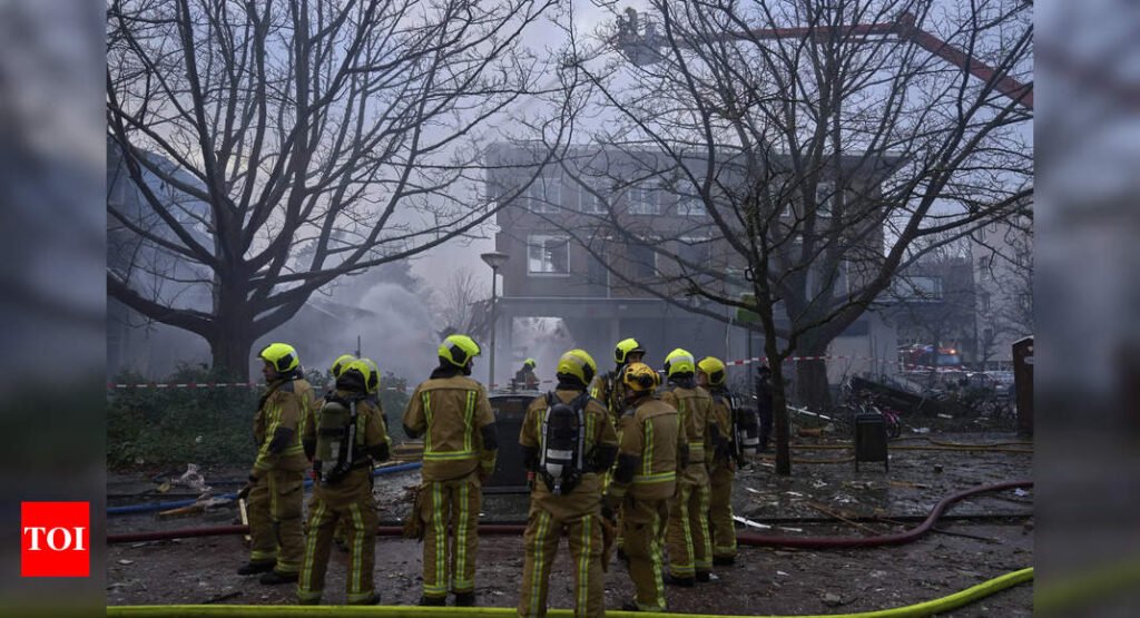 Rescuers search for victims after explosion at Dutch apartment block that killed at least 5