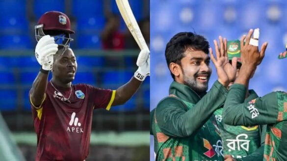 WI vs BAN: Sherfane Rutherford’s Explosive Century Powers West Indies To Five-Wicket Win Over Bangladesh