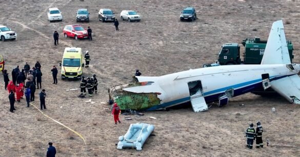 Aviation Experts Say Russia’s Air Defense Fire Likely Caused Azerbaijan Plane Crash