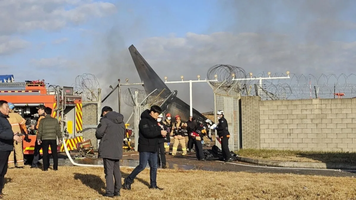 South Korea Place Crash: 47 Dead; Tragic Second Crash This Month