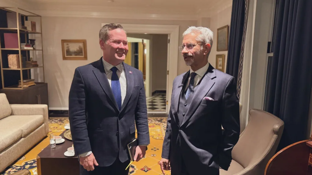 Jaishankar Meets Trump’s NSA Pick Waltz; Discusses Bilateral Ties, Global Issues