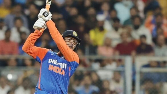 Abhishek Sharma’s Brilliant Ton Powers India To 247/9 In 5th T20I Against England