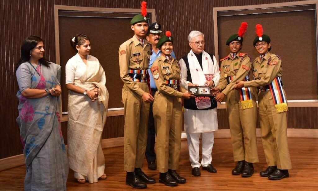 Governor Jishnu Dev Varma hails role of NCC in shaping young minds