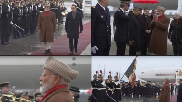 PM Modi arrives in Paris to co-chair AI Action Summit, hold talks with President Macron