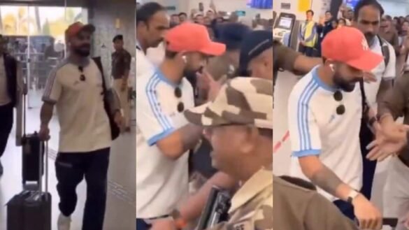 Virat Kohli’s Mysterious Airport Hug: Internet Abuzz Over Woman’s Identity