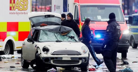 At Least 28 Injured After Driver Plows Into Demonstration In Germany