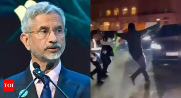 Pro-Khalistan protester tries to accost EAM S Jaishankar