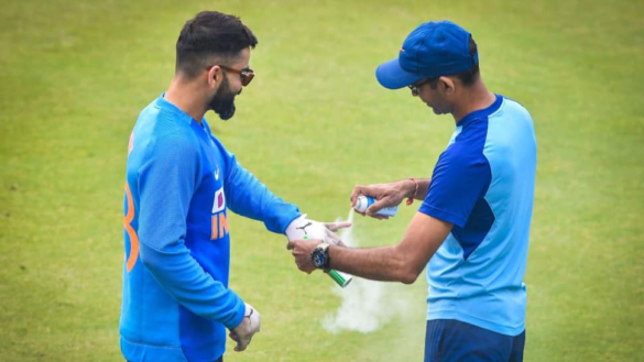 Virat Kohli Suffers Injury In Nets Ahead Of Champions Trophy Final