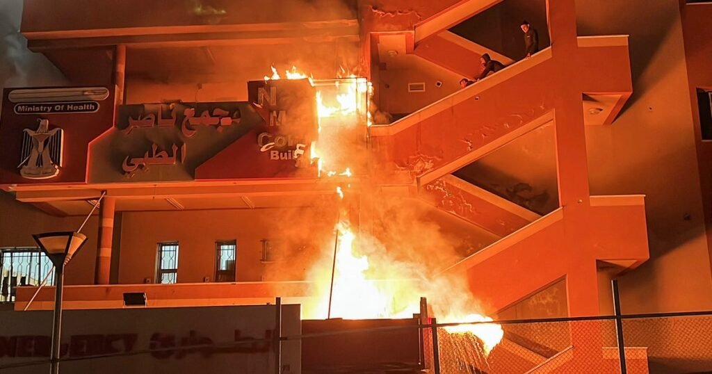 Israel Bombs Southern Gaza’s Largest Hospital As Palestinian Death Toll Climbs