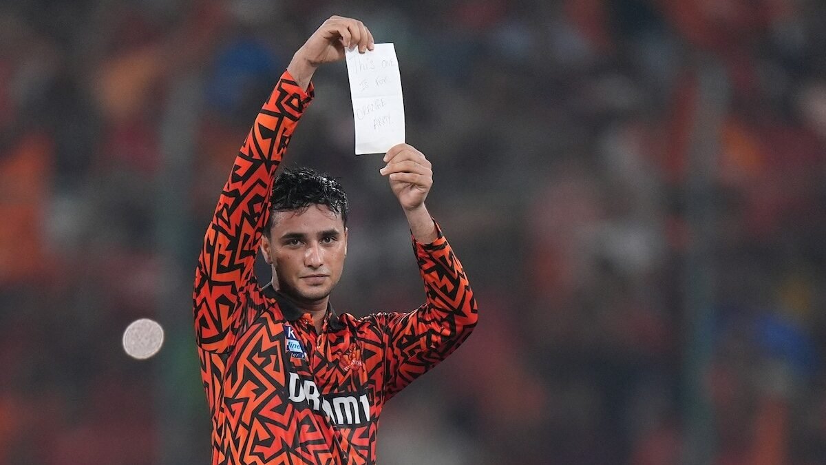 “This Is For…”: Abhishek Sharma’s Mysterious Note After 40-Ball 100 For SRH vs PBKS Revealed