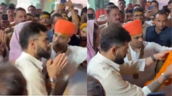 Virat Kohli, Anushka Sharma Visit Ram Mandir And Hanuman Garhi In Ayodhya; Video Goes Viral