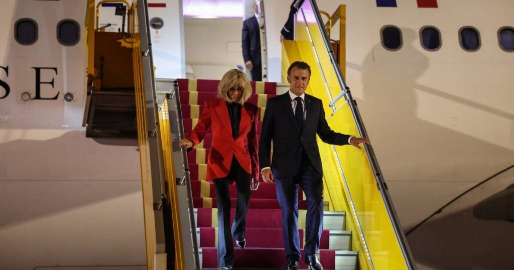 Macron’s Office Downplays Apparent Shove From His Wife Caught On Video