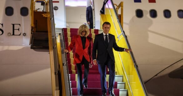 Macron’s Office Downplays Apparent Shove From His Wife Caught On Video